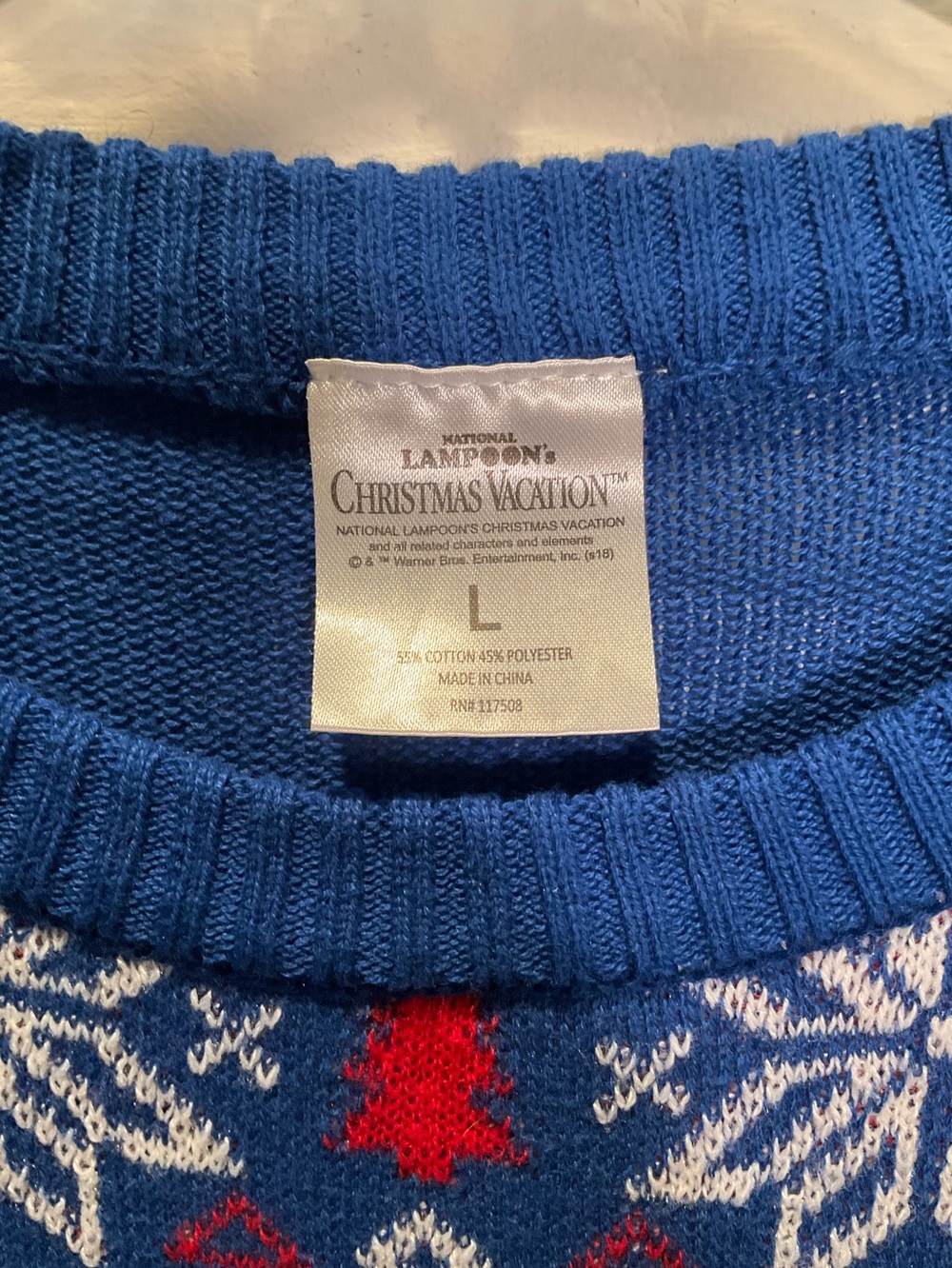Ugly Christmas Sweater Christmas Vacation themed unisex large - Picture 2 of 6